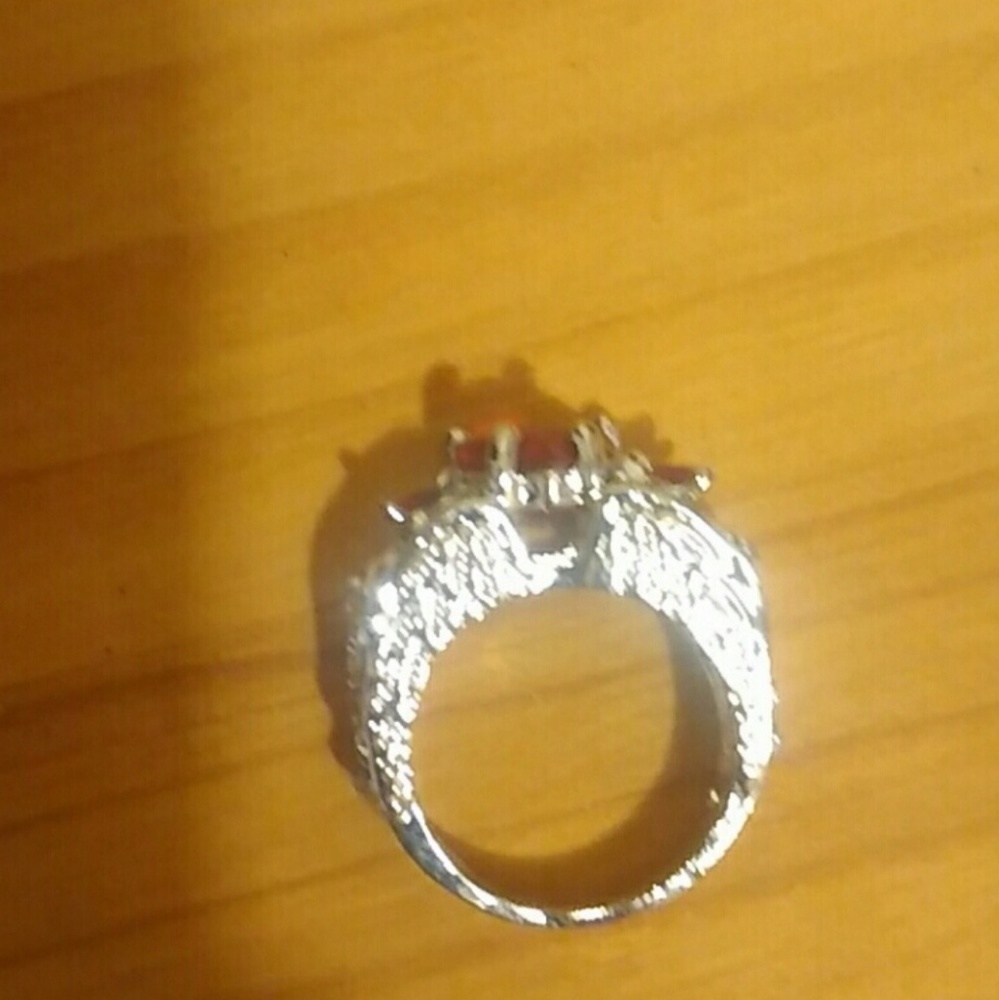 Ruby & Diamond Statement Ring - Picture 6 of 6
